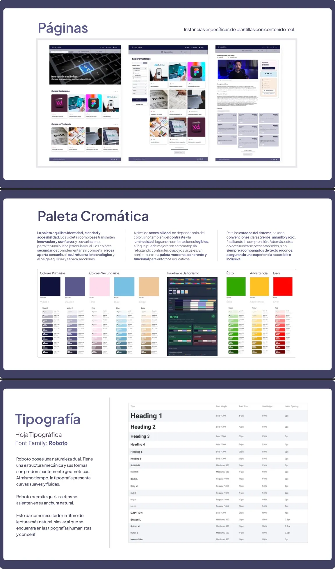 Captura del proyecto Auloria 6