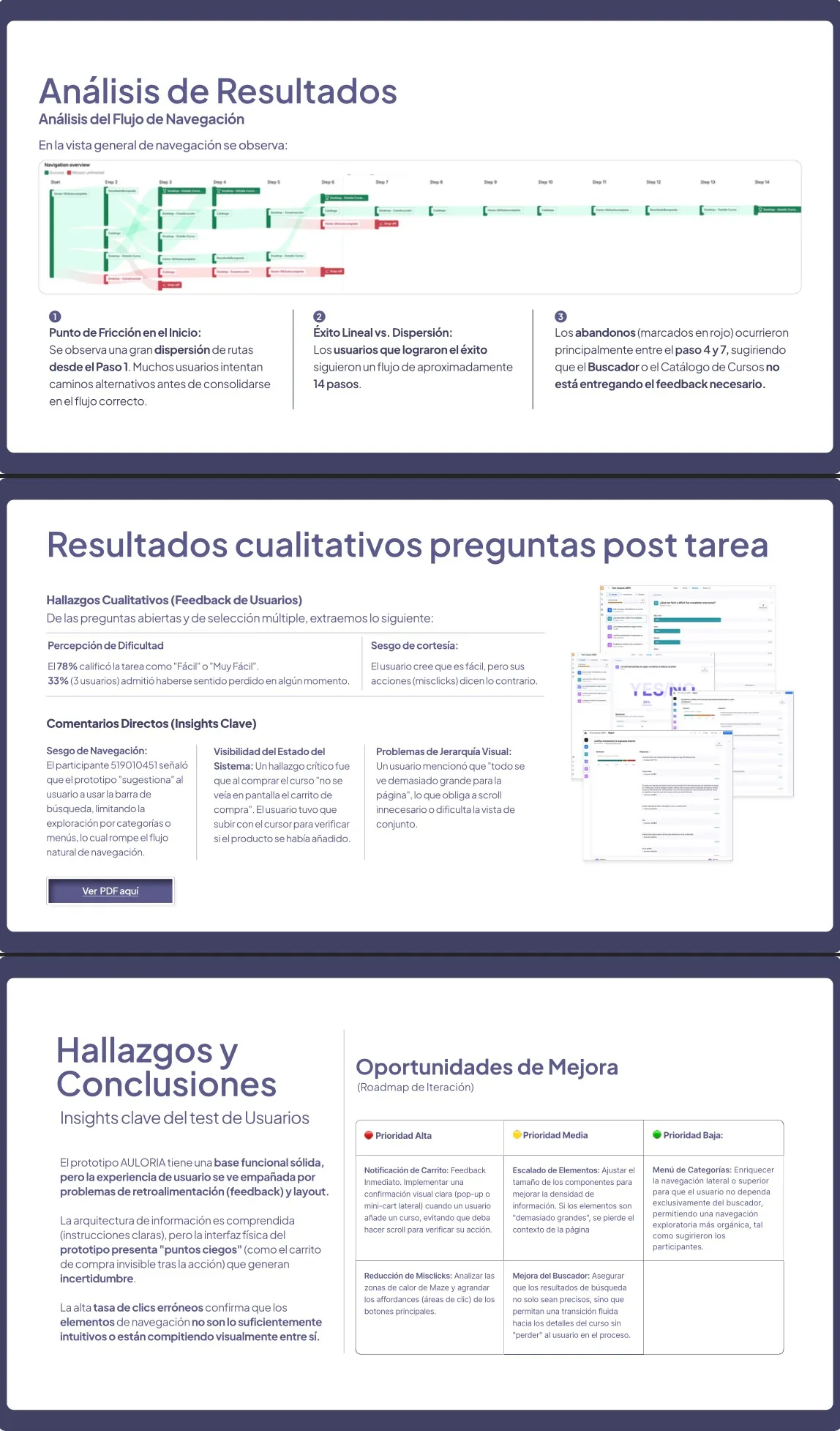 Captura del proyecto Auloria 5